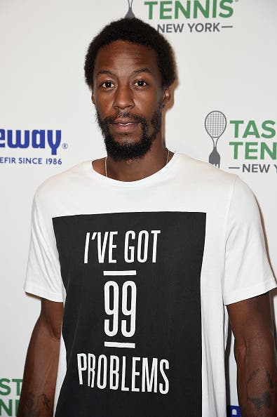 NEW YORK, NY - AUGUST 25: Tennis pro Gael Monfils attends Taste Of Tennis New York on August 25, 2016 in New York City. (Photo by Nicholas Hunt/Getty Images for AYS)