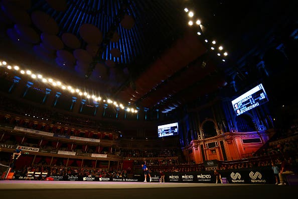 xxxx during day three of the Champions Tennis at the Royal Albert Hall on December 2, 2016 in London, England.