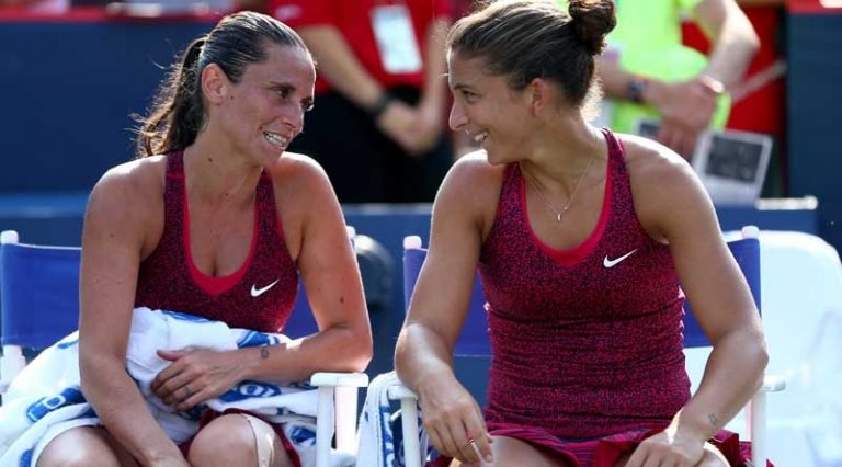 Sara Errani e Roberta Vinci separam-se