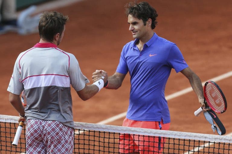 Wawrinka sobre Federer: «Ele adora quando eu ganho»