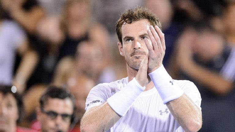 Murray faz frente a Djokovic no court e a Federer no ranking