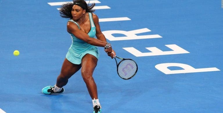 Serena Williams disputa Taça Hopman em 2016