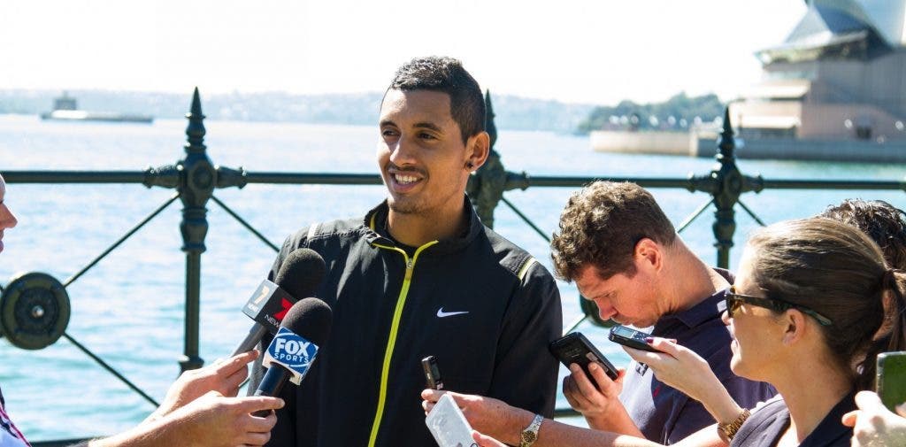 O «exemplo a seguir» de Nick Kyrgios é… Roger Federer