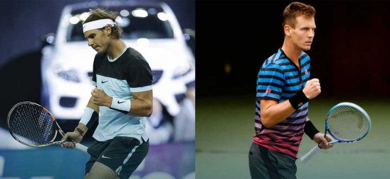 Nadal e Berdych com presença confirmada nas ATP World Tour Finals