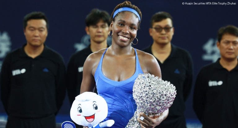 Venus Williams conquista título em Zhuhai e lugar no top-10
