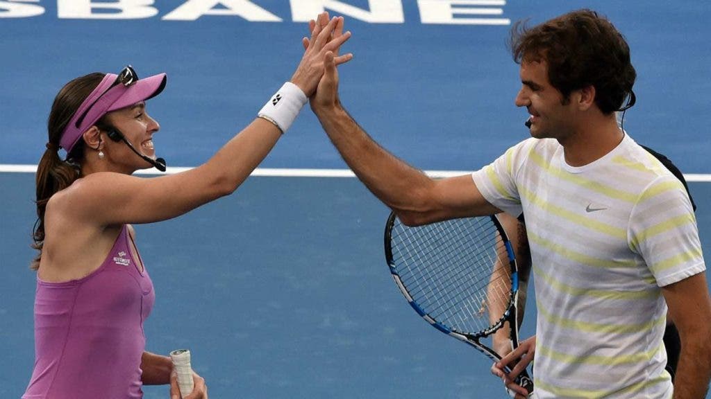 Hingis: «O Federer é que aprendeu comigo e não o contrário!»