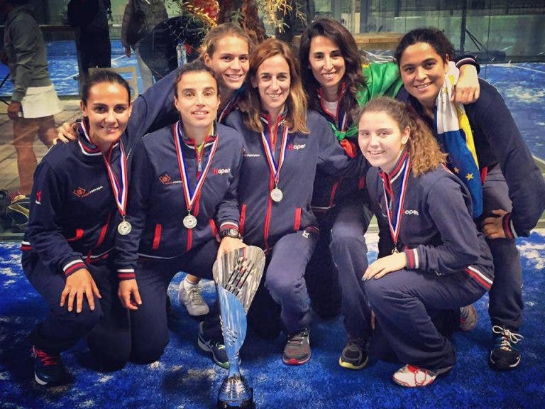 Seleção Nacional feminina defende título europeu de padel no Estoril