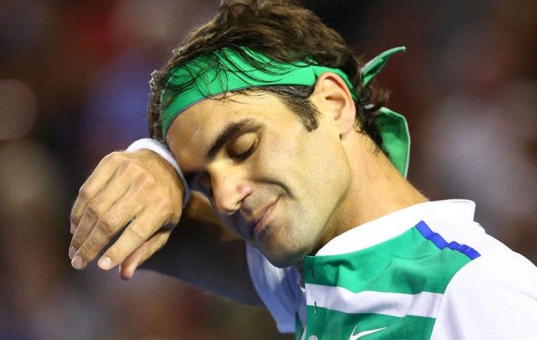 Lesão de Federer: afinal tudo aconteceu no court
