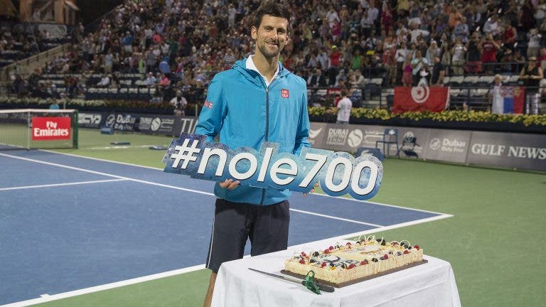 [Vídeo] O momento 700 de Novak Djokovic