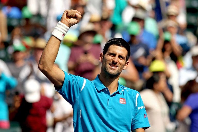 Mais um super recorde para Novak Djokovic