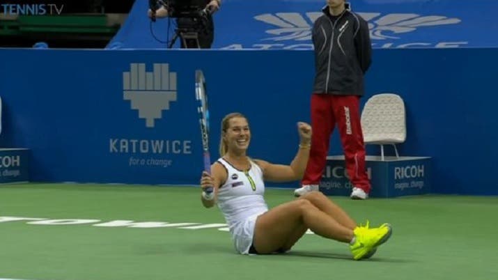 "Pome!" Cibulkova regressa aos títulos e Giorgi perde 3.ª final seguida em Katowice