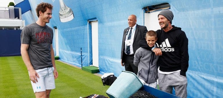 [Vídeo] Murray é o ídolo de Romeo Beckham e David explica porquê!