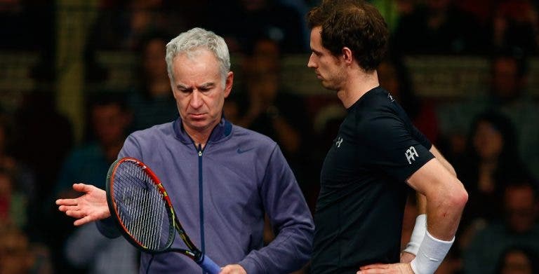 McEnroe e a chance de treinar Murray: «Eu não o aguentaria muito tempo»