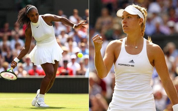 Serena vs. Kerber na final. Onde é que já vimos isto?