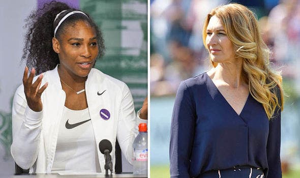 Steffi Graf parabeniza Serena Williams por igualar o seu recorde