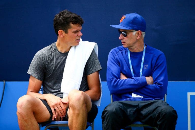 John McEnroe escolhe a ESPN e não vai ajudar Milos Raonic durante o US Open
