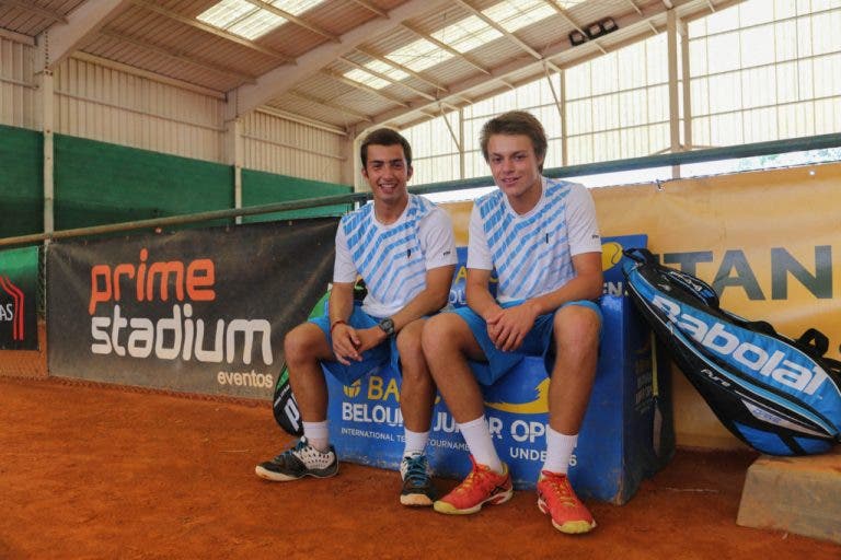 Domínio português nas finais de pares do BANC Beloura Junior Open