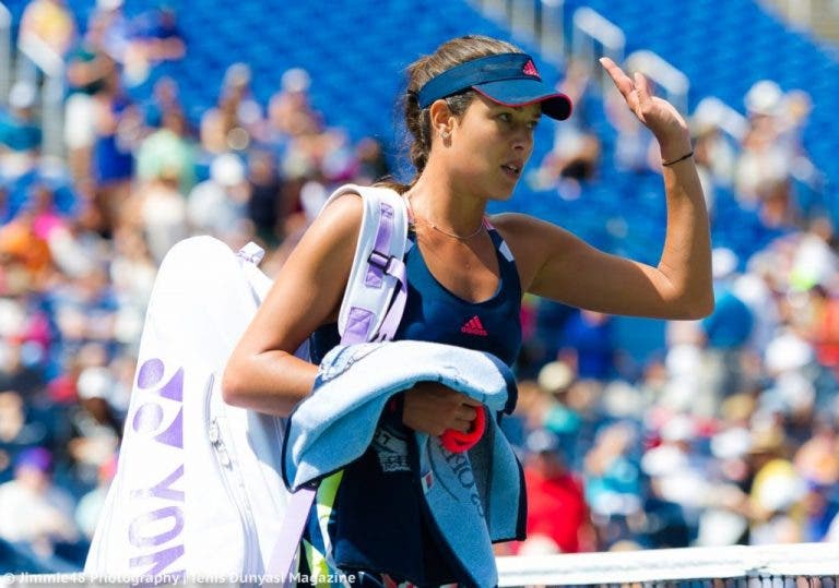 Acabou a temporada para Ana Ivanovic