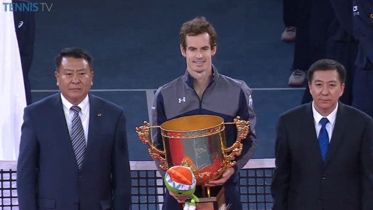 Andy Murray CAMPEÃO em Pequim cada vez mais perto do número um mundial