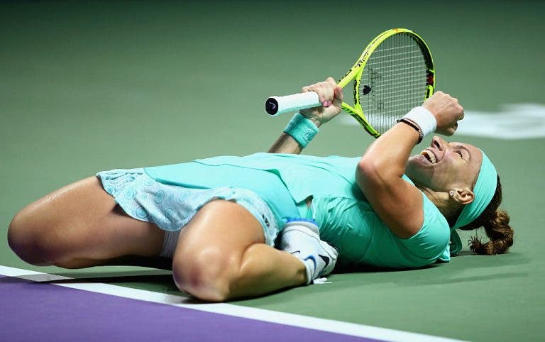WTA Finals. Kuznetsova faz aos 31 anos o que nunca tinha conseguido