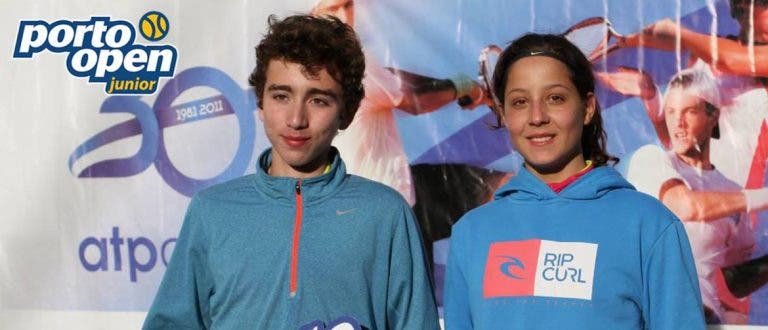Guilherme Silva e Maria Inês Fontes campeões do Masters Porto Open Junior