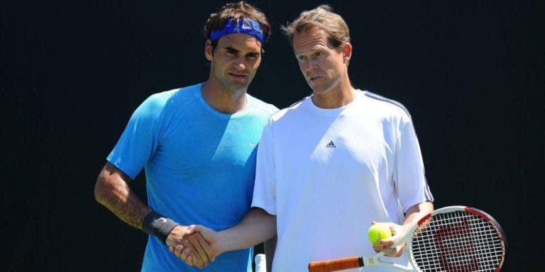 Edberg pensou que Federer chegaria ao Major enquanto esteve debaixo da sua alçada