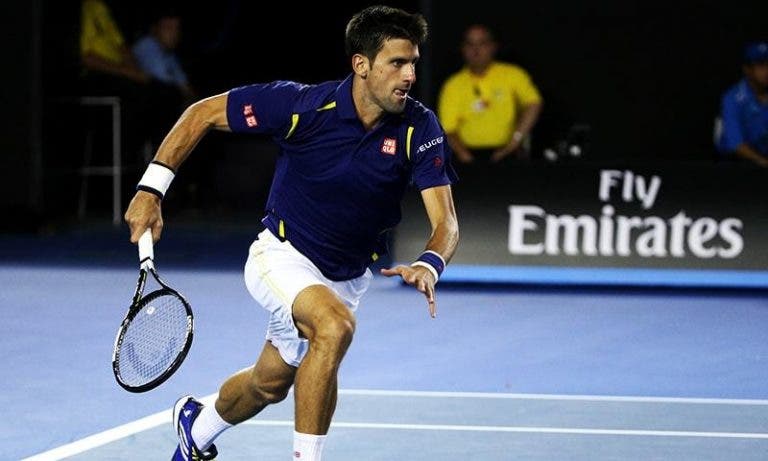 Os números não enganam, Djokovic é o jogador mais rápido do planeta