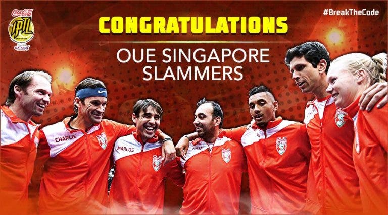Singapore Slammers esmagam os Indian Aces e defendem o título na IPTL