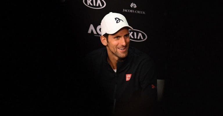 Djokovic diz que a Rod Laver Arena não está tão má como Verdasco a pinta