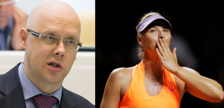 Político russo vai processar Sharapova se ela não desmentir que os dois têm um caso
