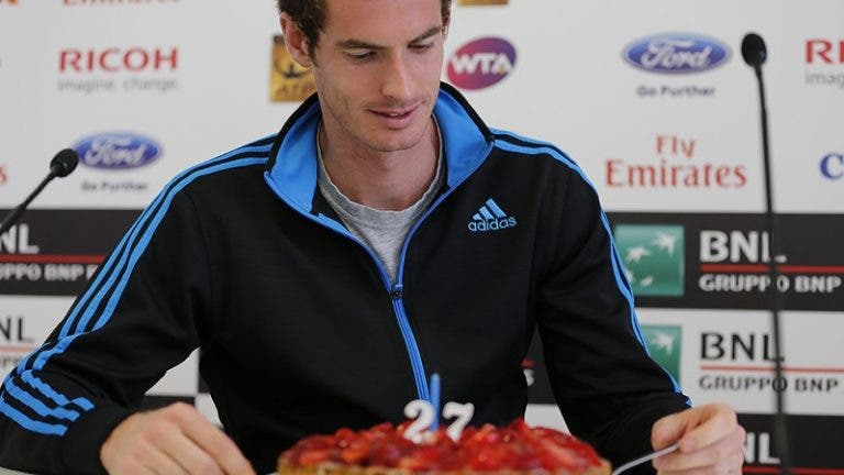 [VÍDEO] Feliz aniversário, Andy Murray! Os desejos de Wawrinka, Djokovic ou Dimitrov