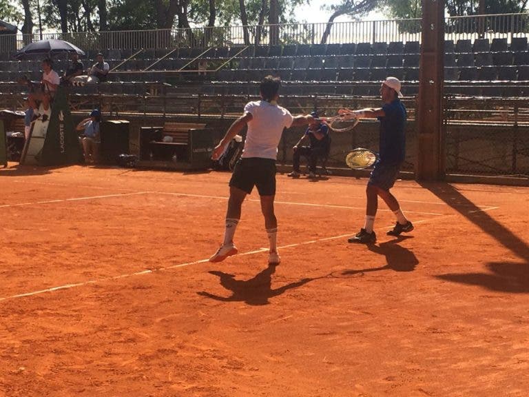 FINAL! Oliveira e Gil alinham RECUPERAÇÃO e estão na final de pares do Lisboa Belém Open