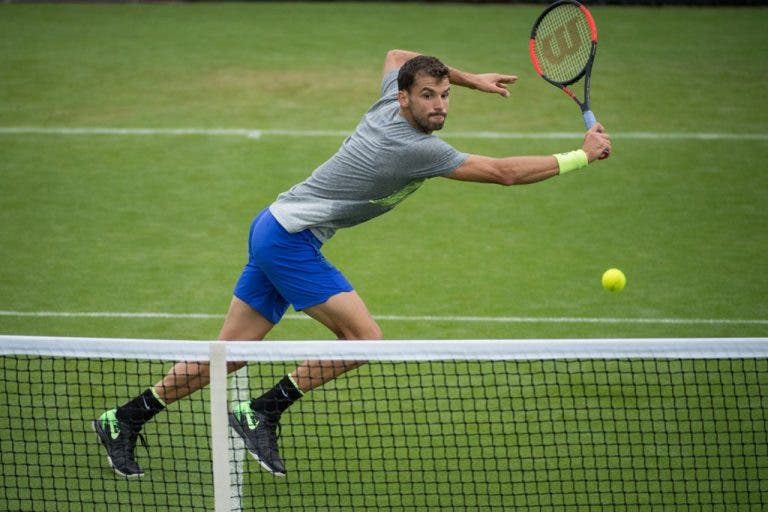 Depois de Roland Garros, Dimitrov desiste do primeiro torneio de preparação para Wimbledon