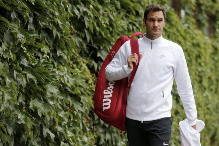 Quer ver como foi o primeiro treino de Federer em Wimbledon?