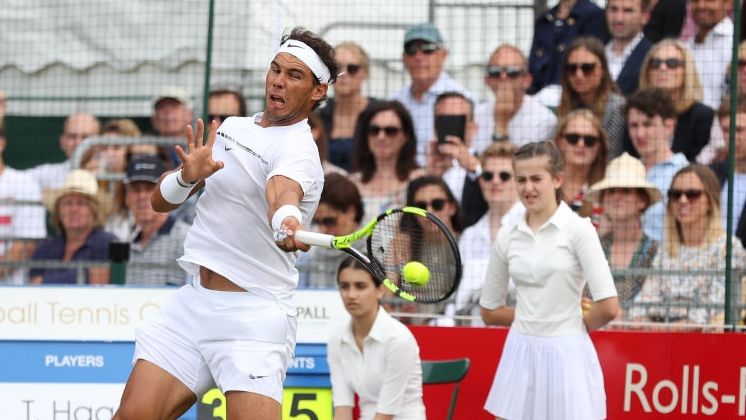 Rafael Nadal perde set, mas derrota Tommy Haas em Hurlingham em vésperas de Wimbledon