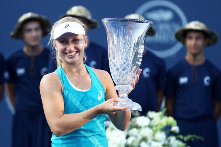 Gavrilova conquista primeiro título da carreira em New Haven e vai estrear-se no top 20