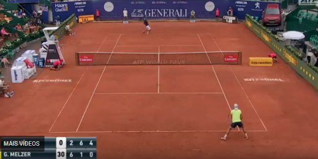 [VÍDEO] Os melhores momentos da vitória de João Sousa frente a Gerald Melzer em Kitzbühel