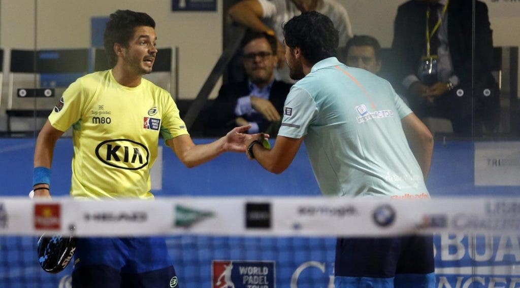 Diogo Rocha fica à porta do quadro principal no Portugal Padel Masters