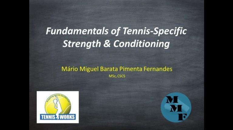 Quer saber em que consiste um programa de preparação física em tenistas profissionais? Então tem que assistir a este webinar!