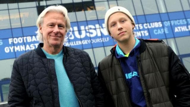 Com 14 anos o filho de Bjorn Borg já ganha títulos
