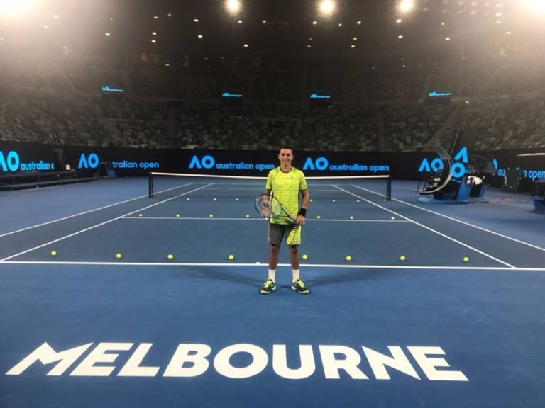 Gonçalo Oliveira e o Australian Open: «Os treinos têm sido com jogadores do quadro principal que me têm ajudado»