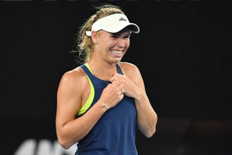 As reações nas redes sociais à incrível vitória de Wozniacki no Open da Austrália