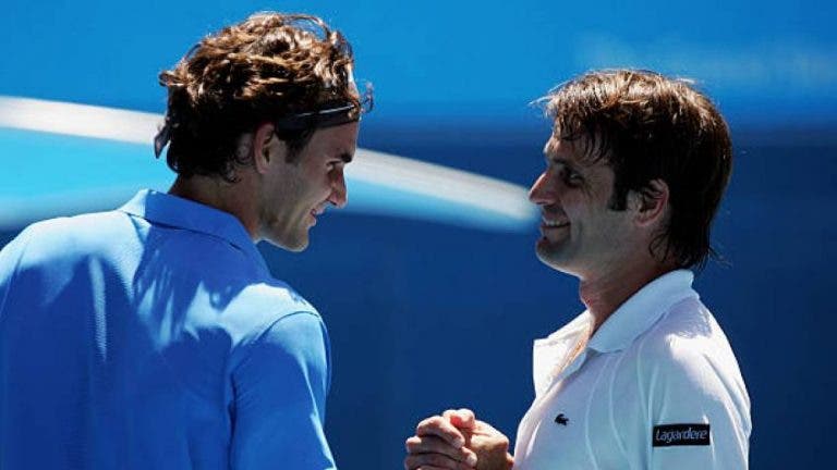 Santoro recorda conversa recente com Federer: «Mesmo quando joguei contra ti, eu estava por ti»