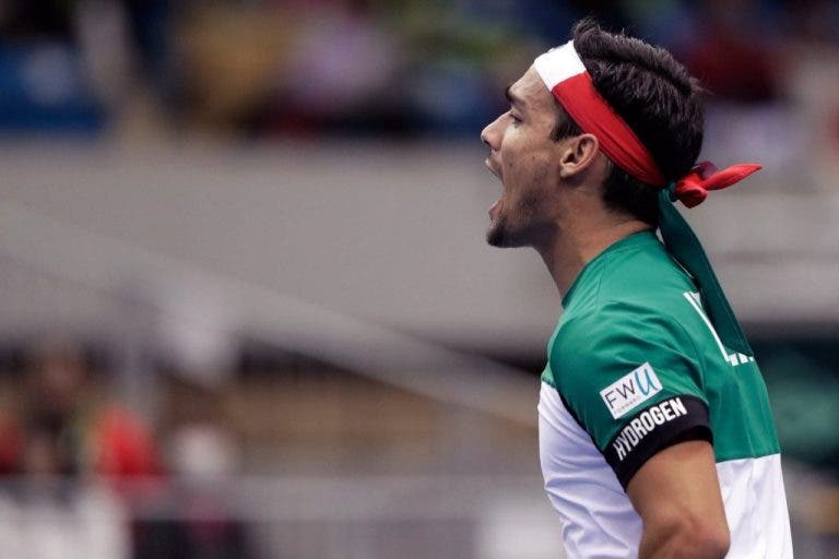 Fognini: «Creio que sou o primeiro em Itália a jogar um encontro sem público»
