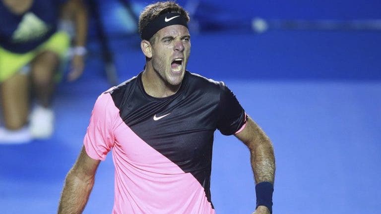 Del Potro recebe convite para defender o título em Acapulco e junta-se ao outros quatro top 10