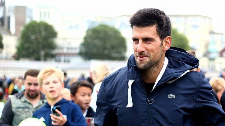Novak Djokovic: «A única coisa que eu quero é voltar a ganhar confiança e ritmo no court»