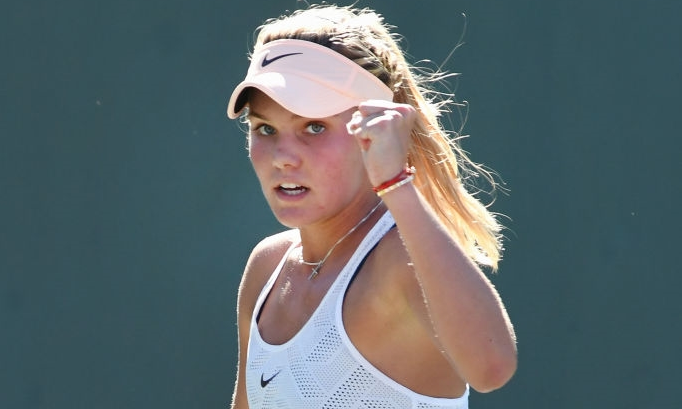 Sofia Zhuk, 18 anos, precisa de 12 (!) match points mas prossegue com semana de sonho em Indian Wells