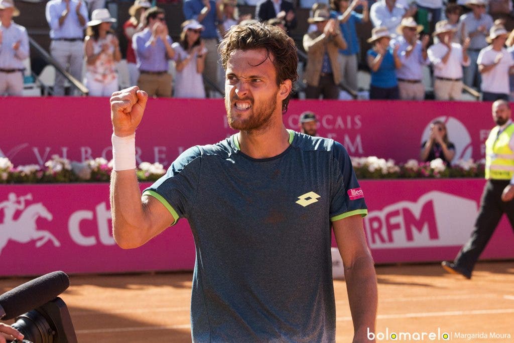 Final de pares de João Sousa com transmissão televisiva em Portugal