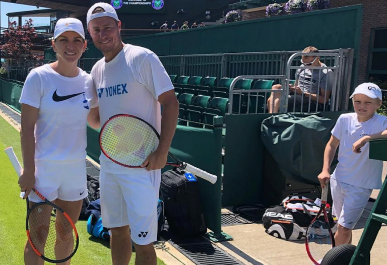 [VÍDEO] Halep treinou com Lleyton Hewitt em Wimbledon