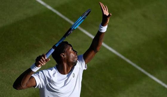 Monfils deteve o recorde de ás mais rápido da história de Wimbledon durante uma hora